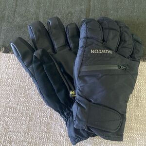 BURTON Snowboards Goretex Ski / Snow Gloves Black sz XL